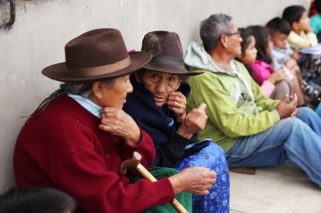 elderly women at Huaral's Bible study